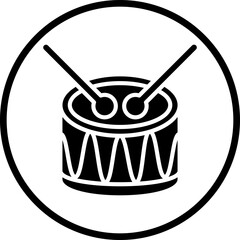 Drum Icon Style