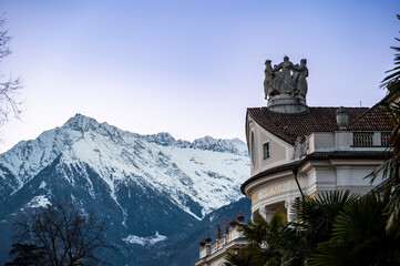 Christmas markets in Merano. City of Christmas magic	