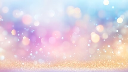Sparkling Golden Glitter Background: A Festive Celebration