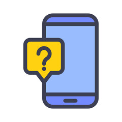 smartphone costumer service filled style