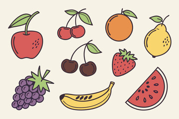seamless background with berries