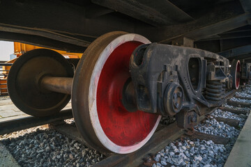 The old train at the Nanchang Old Train Museum in Jiangxi Province, China, on July 5, 2024