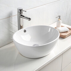 Fototapeta premium modern bathroom sink