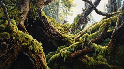 Enchanted Mossy Forest: A Deep Dive into Nature's Ancient Embrace
