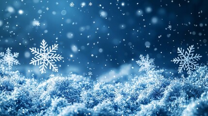 Snowfall event winter wonderland nature scene cold environment close-up view tranquil atmosphere