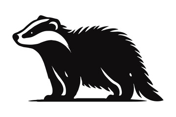 Beagle's Gaze: Silhouette Art