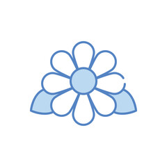 Flower vector icon