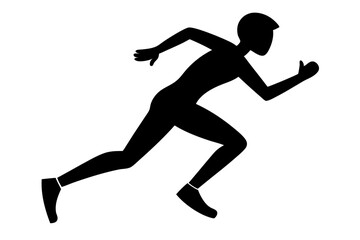 Running Silhouette Icon