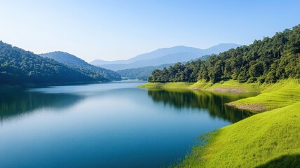 Obraz premium Experience Enchanting Moments: A Journey Through Nature's Breathtaking Beauty and Serenity.