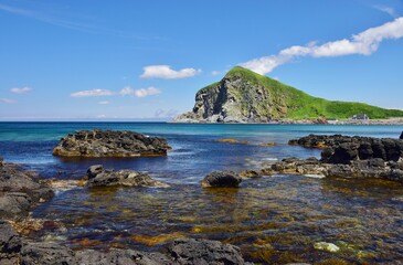 利尻島　初夏の風景
