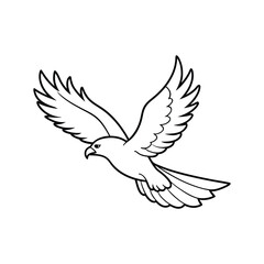 eagle of peace vector