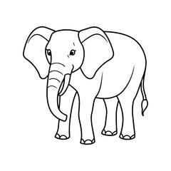 elephant cartoon illustration