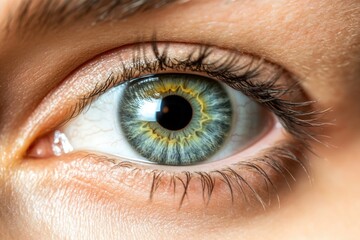 Fototapeta premium Close-up of blue eye