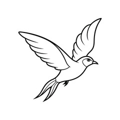 illustration of a dove
