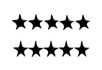 Set Collection Sparkle Doodle Illustration