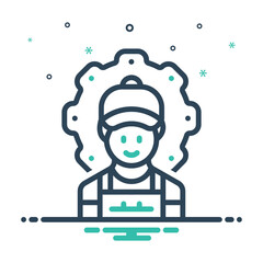 Mix icon for handyman