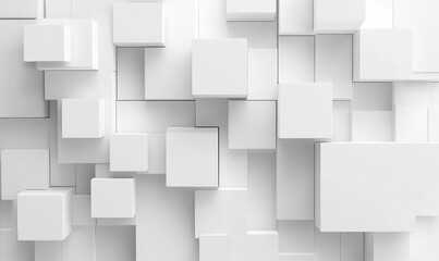 abstract white background, Generative AI