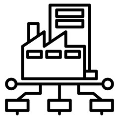 infrastructure single icon