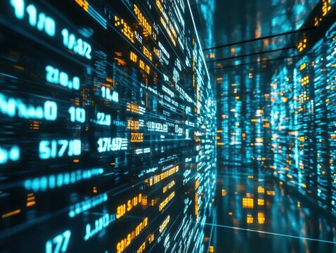 Digital Data Flow: A Glimpse into the Cyberworld