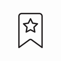 bookmark favorite save mark icon vector sign