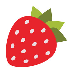 Strawberry Vector Illustration: High-Quality Fruit Design