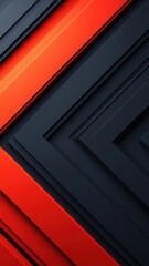 Obraz premium Arrow pattern flat design front view navigation theme 3D render split-complementary color scheme