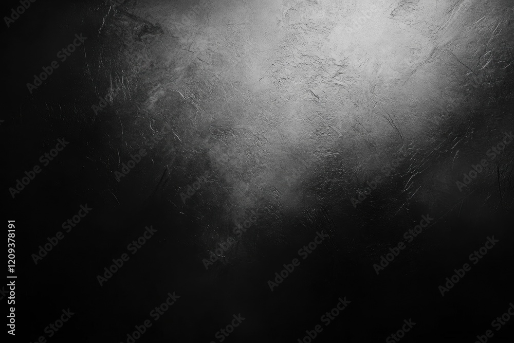 Sticker Dark Textured Background with Light Source