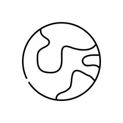 Earth vector icon