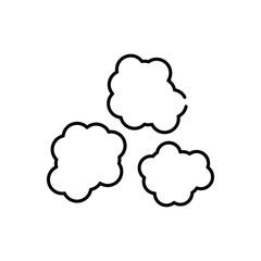 Smog vector icon