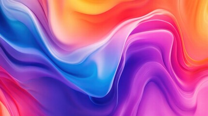 Abstract Swirling Colors: Vibrant Hues in Motion