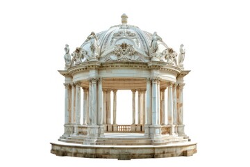 Obraz premium Elegant marble gazebo architecture