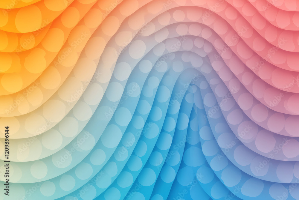 Poster An intricate digital pixel pattern featuring radiant circular gradients in a variety of neon colors, creating a vibrant and lively atmosphere,