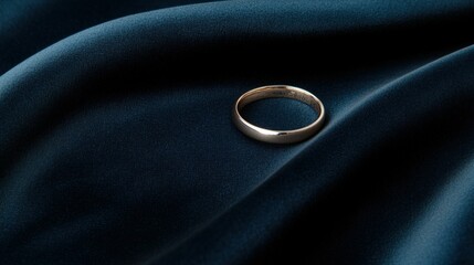 Elegant display of engagement and wedding rings on luxurious velvet surface for romantic occasions