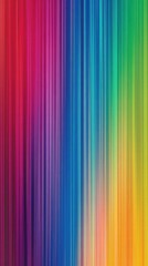 Abstract Rainbow Stripes Background