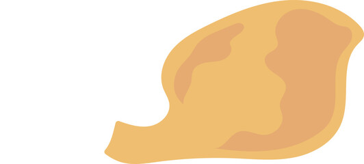 Fried chicken illustration
