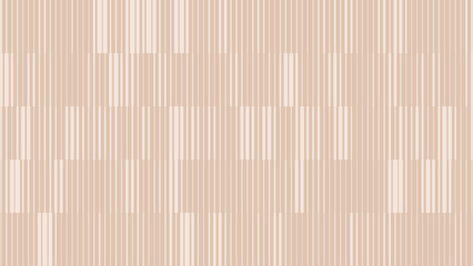 Fototapeta premium Beige Line Halftone Gradient Effect Pattern. Straight Lines Background. Monochrome Abstract Texture with Parallel Stripes Thick to Thin. Vector Illustration.