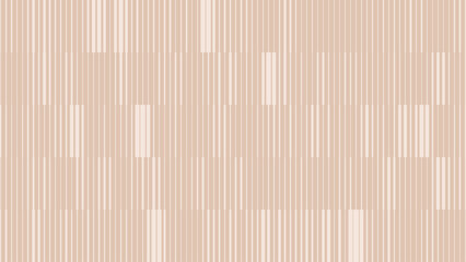 Beige Line Halftone Gradient Effect Pattern. Straight Lines Background. Monochrome Abstract Texture with Parallel Stripes Thick to Thin. Vector Illustration.