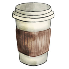 A cup of hot choccolate