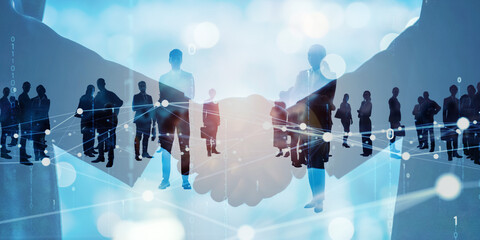 human resources, people, person, handshake, shaking hands, matching, recruitment, global, network, dx, digital transformation, system, scout, business, marketing, target, targeting, research, deal, ne