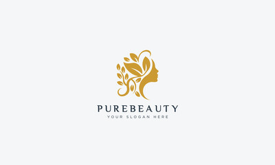 Fashion and beauty logo design  vector template