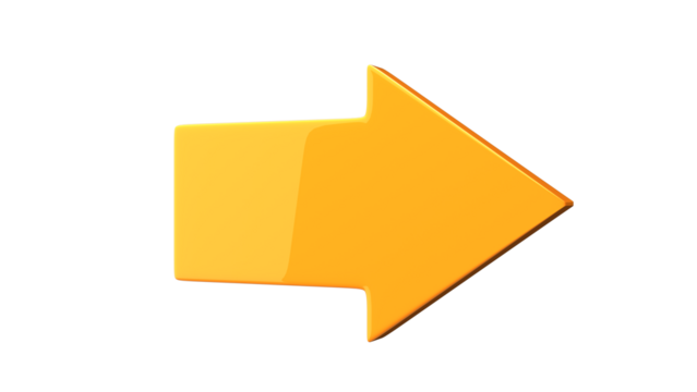 Right Arrow 3D Icon