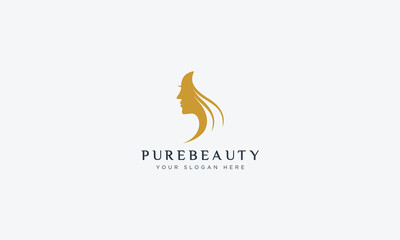 Fashion and beauty logo design  vector template