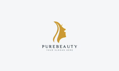 Fashion and beauty logo design  vector template