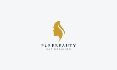 Fashion and beauty logo design  vector template