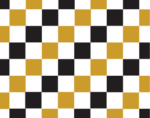  Black and Yellow Box Pattern