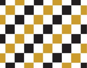  Black and Yellow Box Pattern