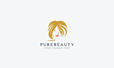 Fashion and beauty logo design  vector template