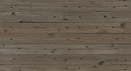 a reclaimed barn wood texture with weathered grey and brown tones featuring realistic knots, cracks, and nail holes.