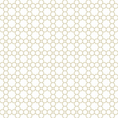 Seamless geometric pattern in arabic style Zellij 