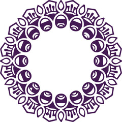 Beautiful Mandala Art and Vector Mandala Design Image.